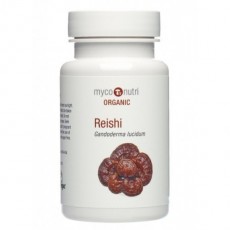 Myconutri Reishi Organic - reiši sēnes (Ganoderma Lucidum) ekstrakts, 60 kaps.